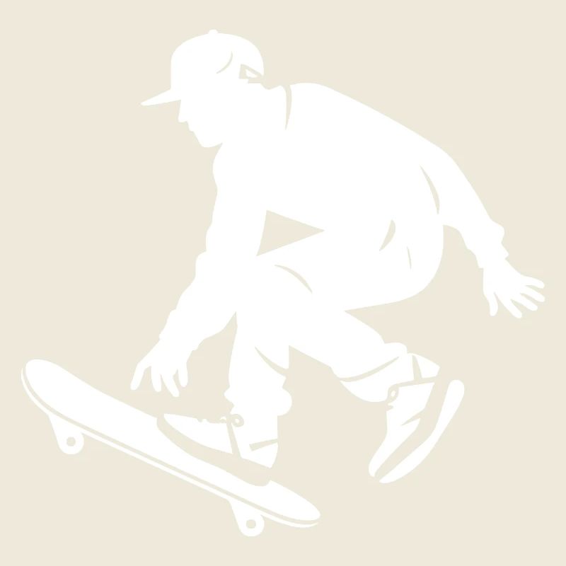 Skateboarding Junge