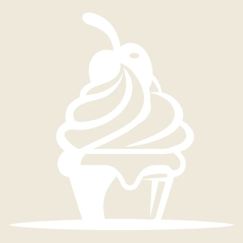 Graphique de crème glacée