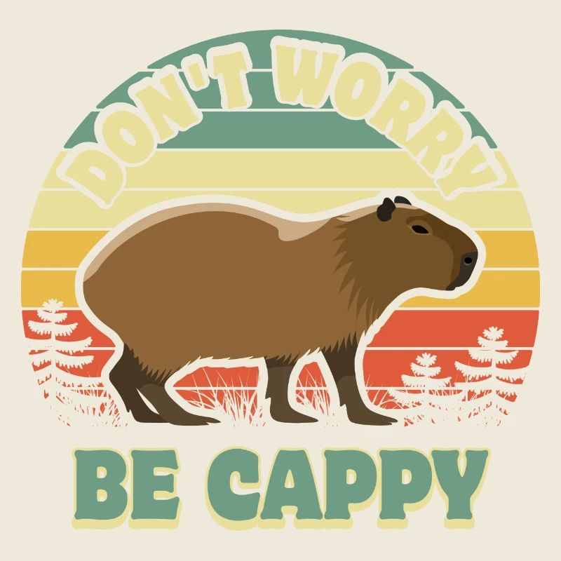 Ne vous inquiétez pas, soyez Cappy - Capybara