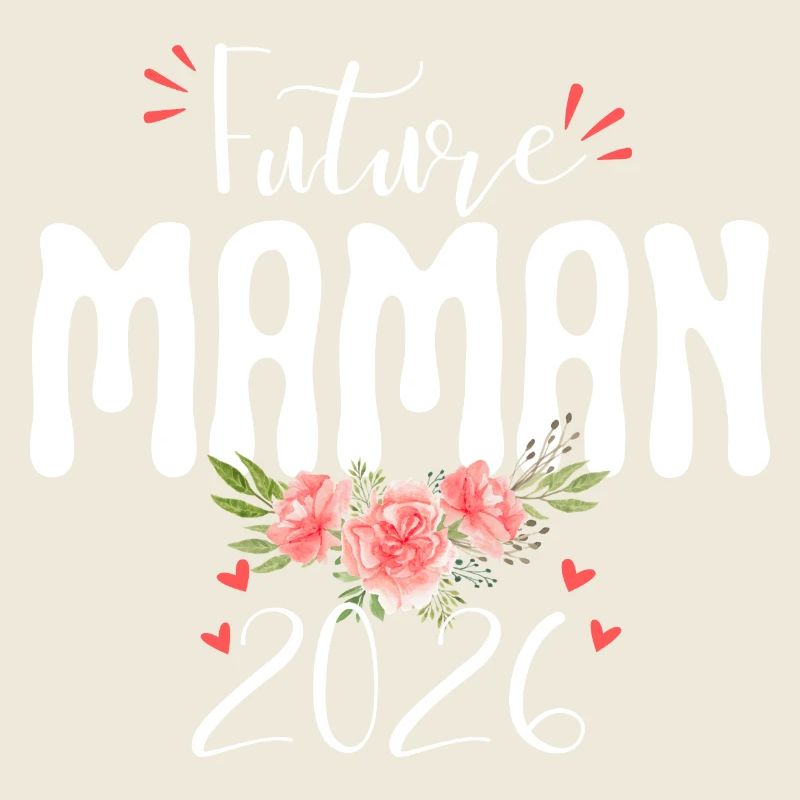 Future Mom 2026 Ankündigung der schwangeren Frau