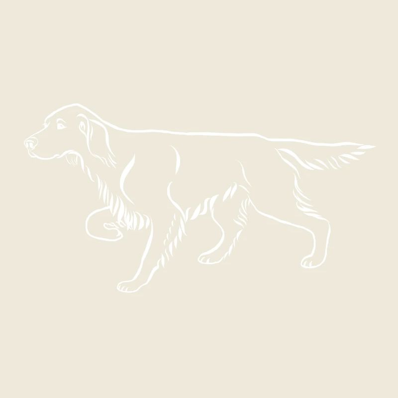 Setter above