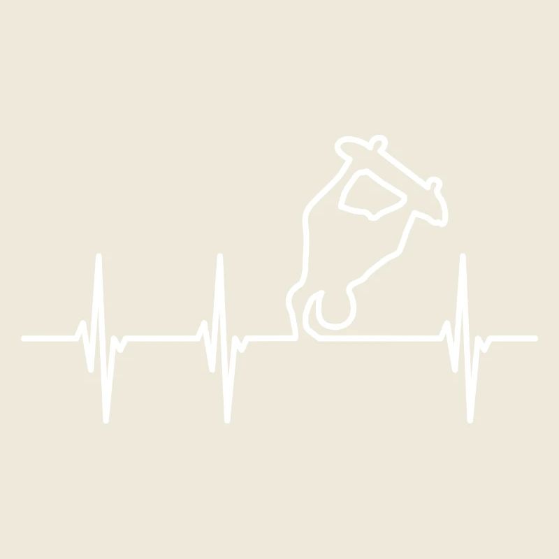 Skateboarder heartbeat
