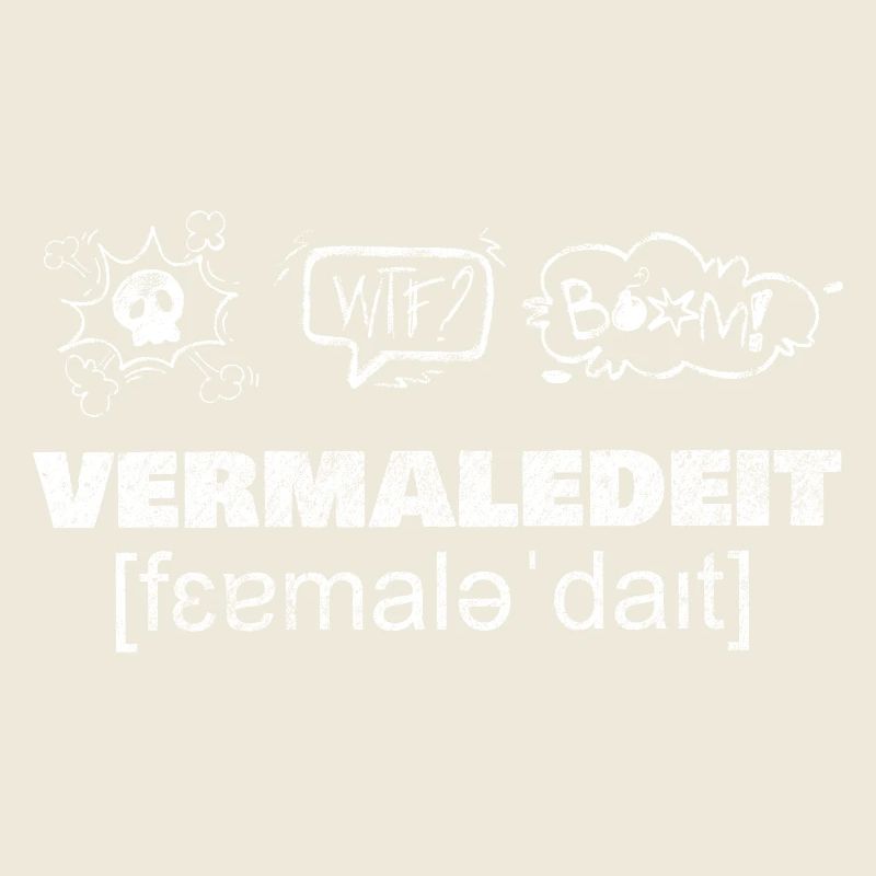 VERMALEDEIT [fɛɐ̯maləˈdaɪ̯t]