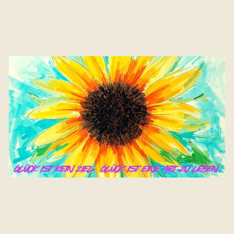 Sunflower Color Rush Art