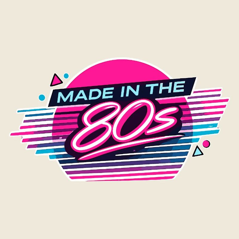 Made in the 80s Neon Retro
