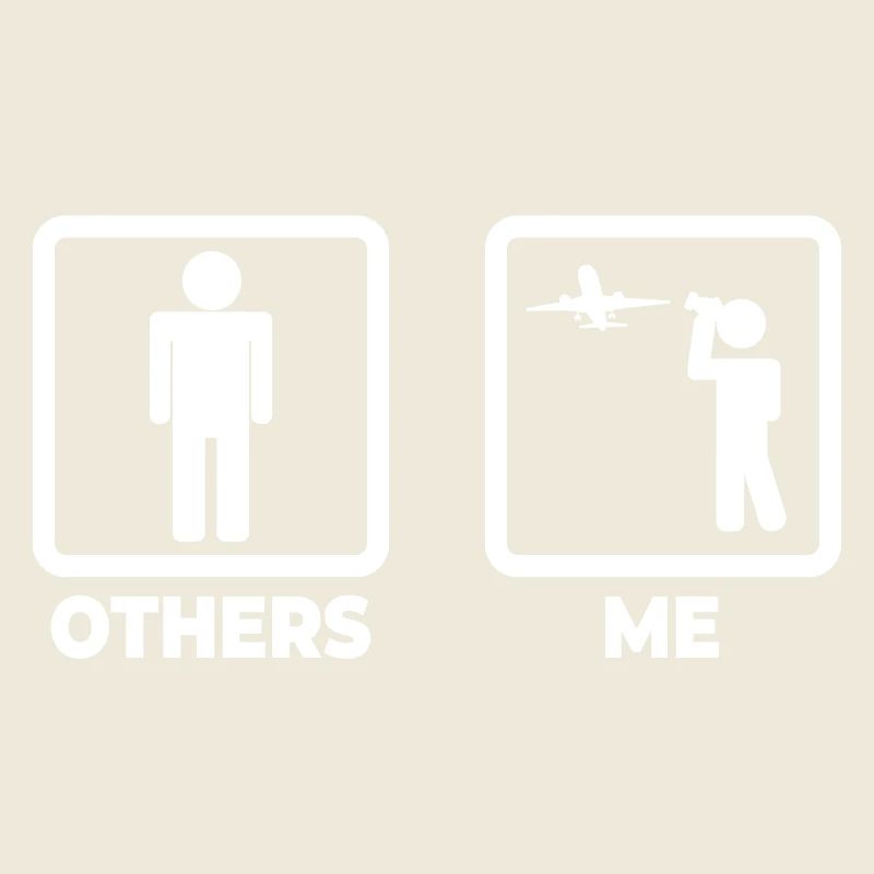 Planespotter Strichmännchen