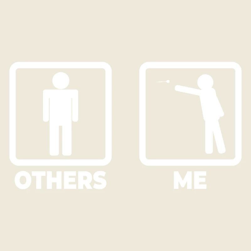Dart Player Stick Figure