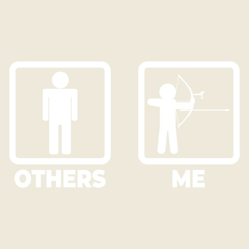 Archery stick figures
