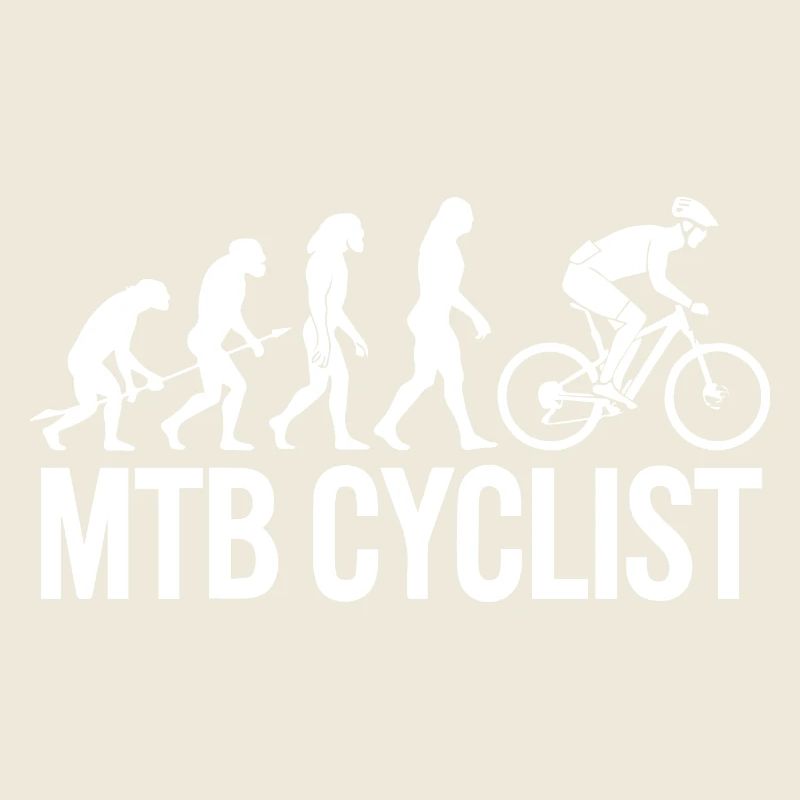 Evolution d’une silhouette de cycliste VTT