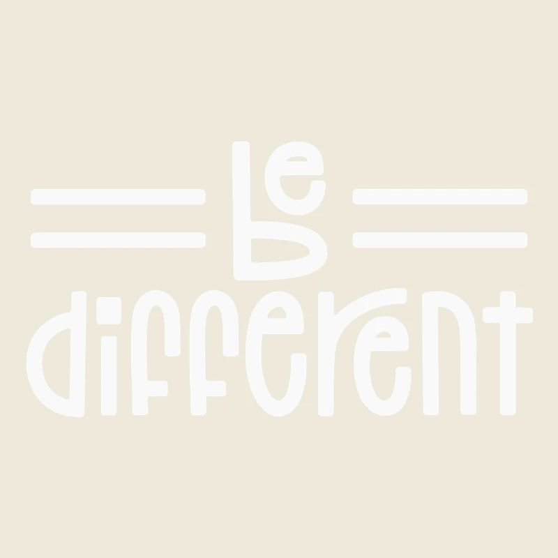 Be different