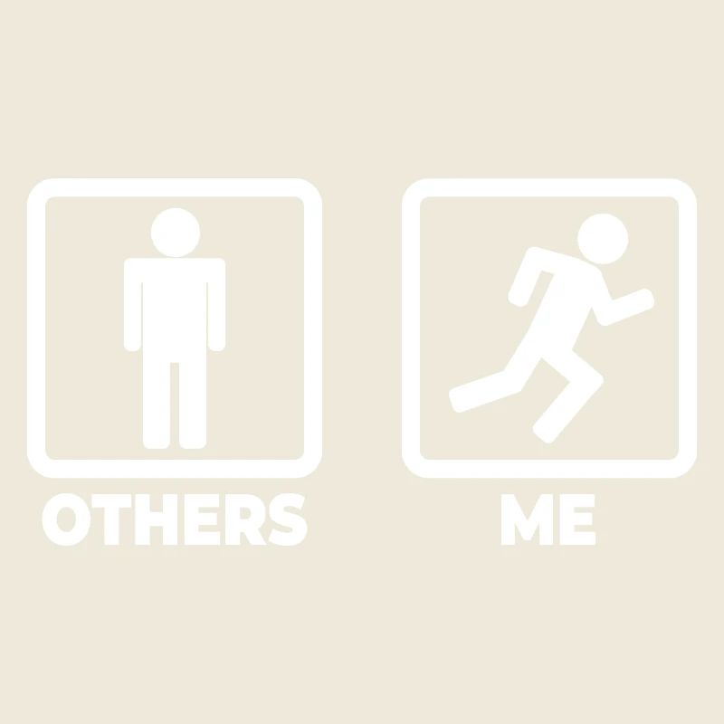 Läufer Strichmännchen