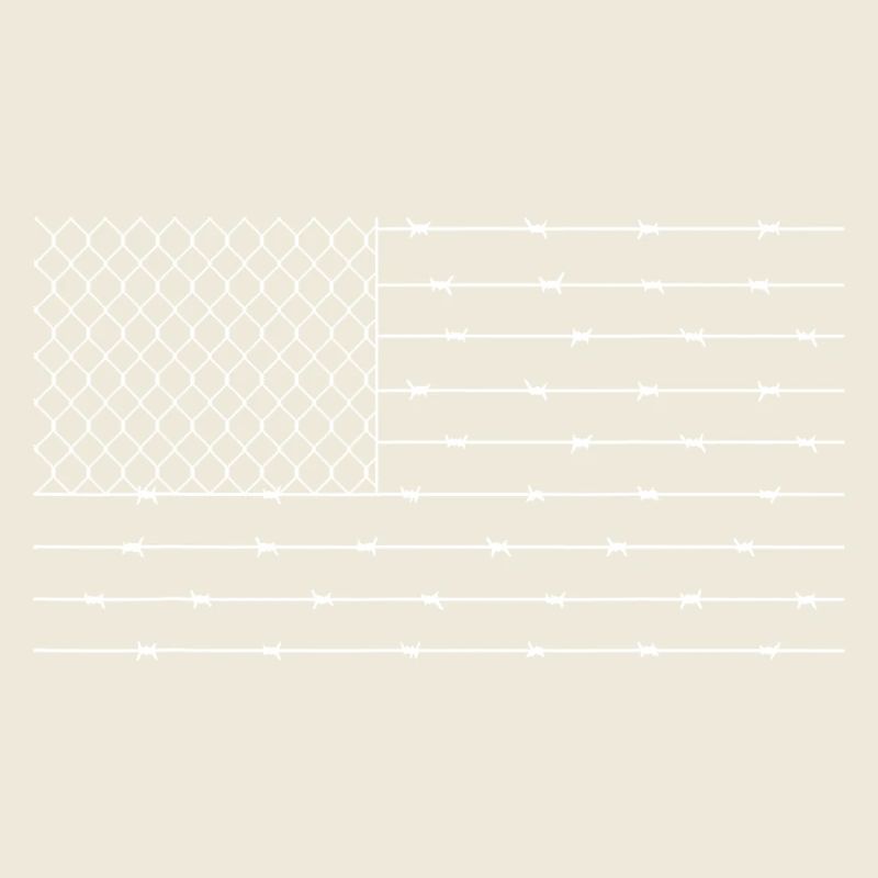 Minimalist Barbed Wire Pattern
