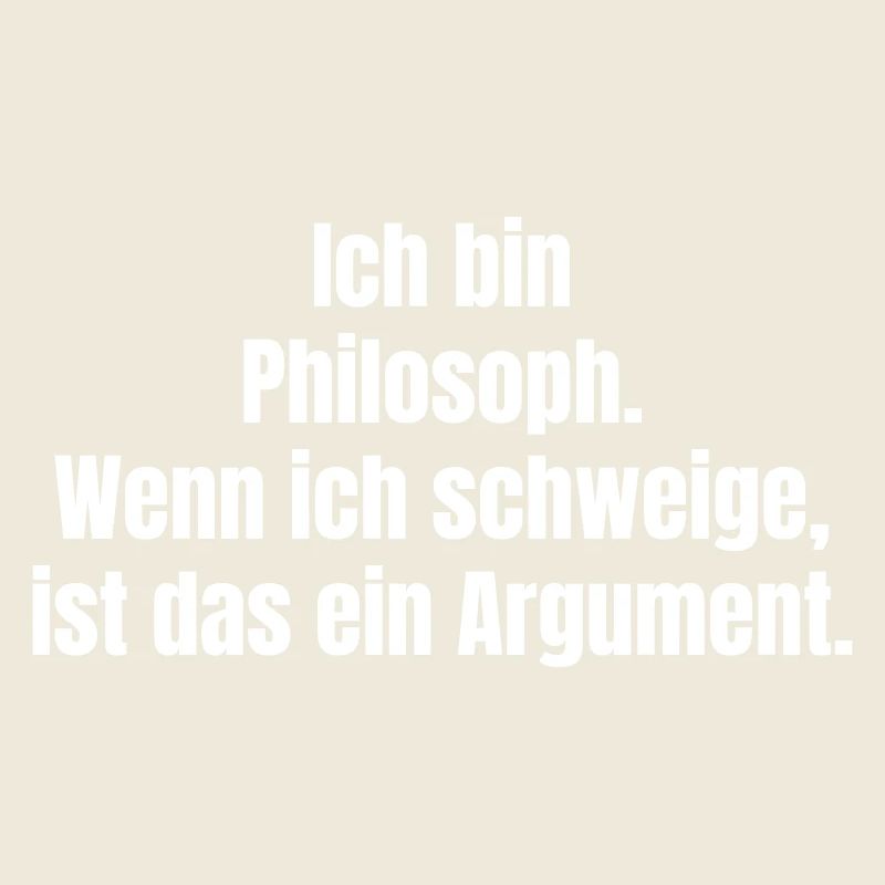 Le silence philosophique comme argument