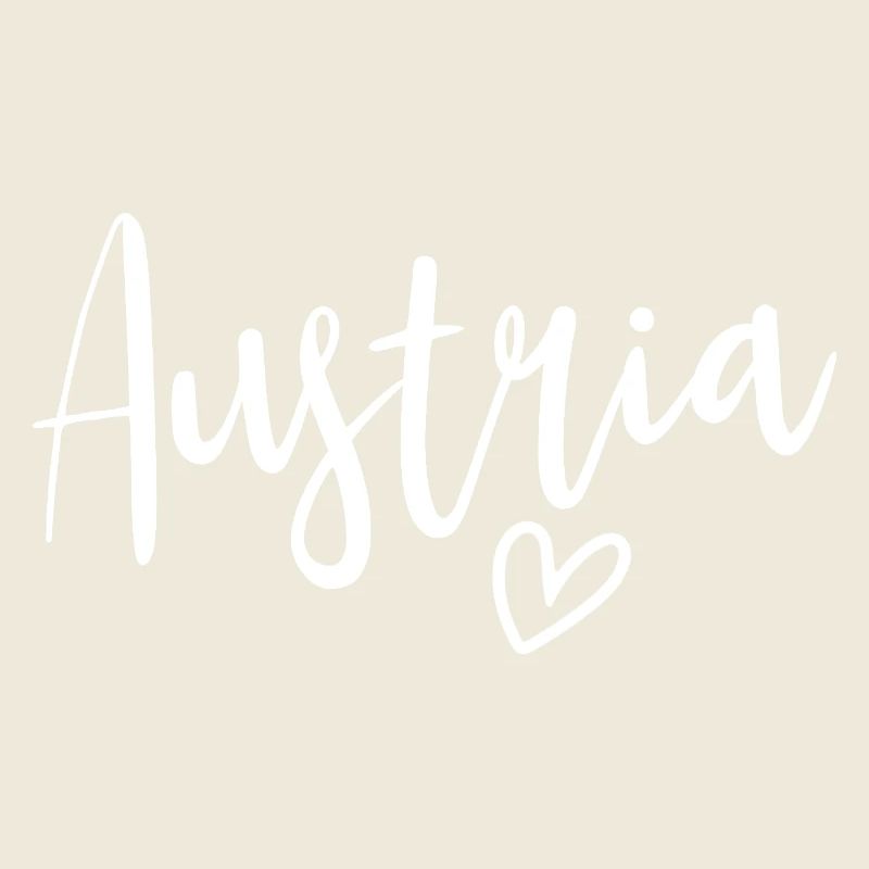 Austria Heart Women's Love Austria