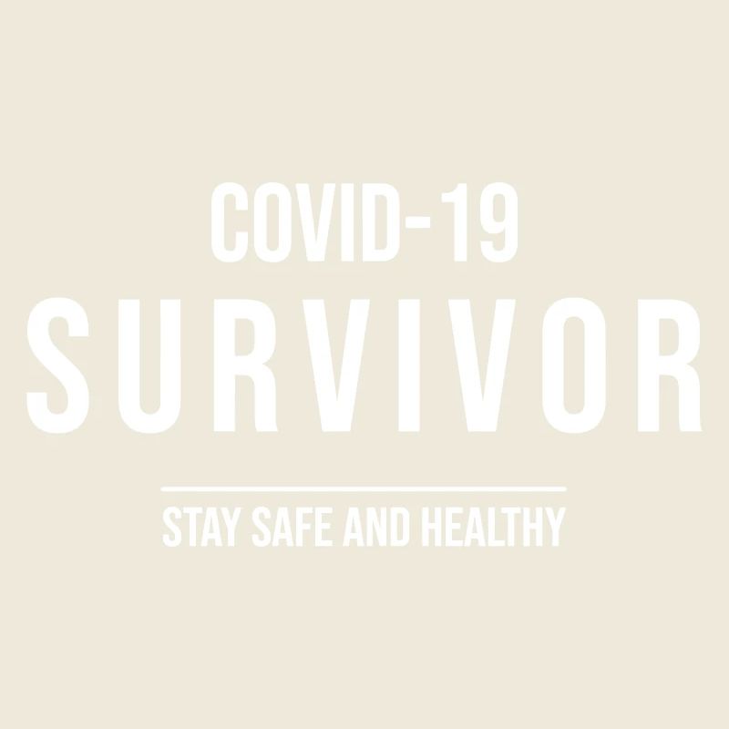 Cadeau design de survivant du coronavirus