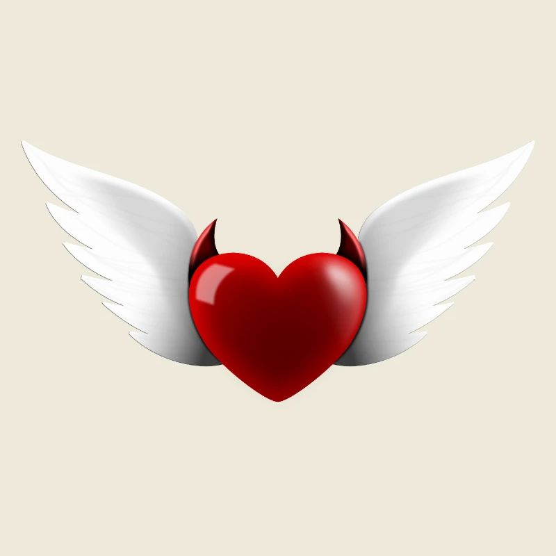 Heart Angel Devil