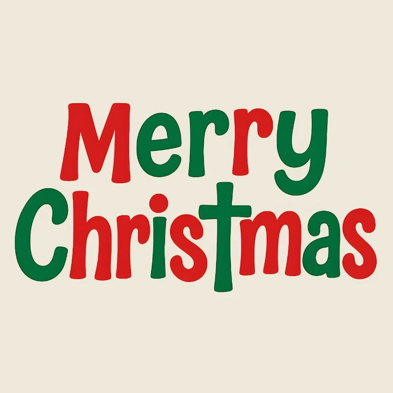 Joyeux Noël Art de texte ludique