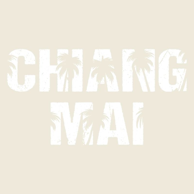 Chiang Mai Thailand Palm Trees