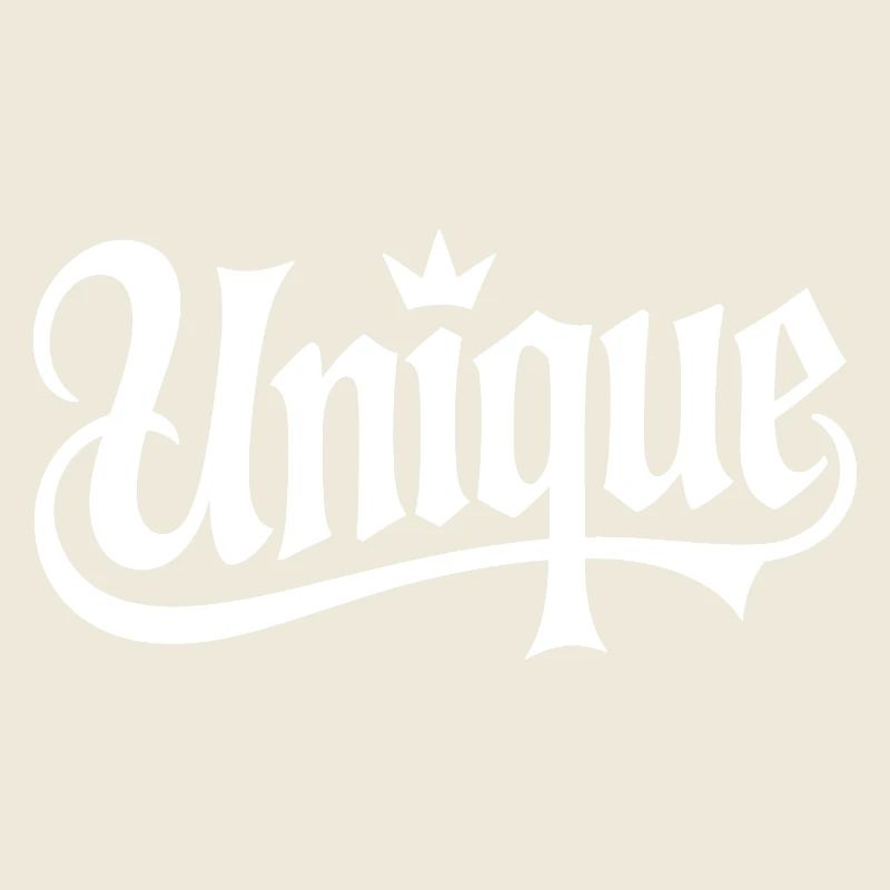 Unique Einzigartig Unikat Selbstwert Einzig Artig