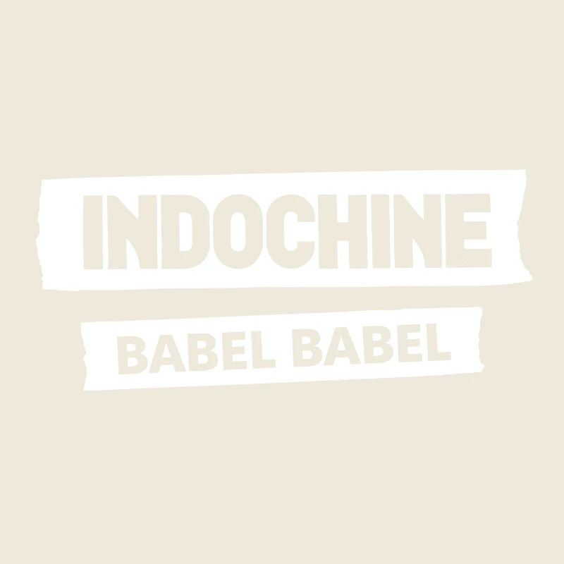 Typo Babel Vintage Effet Usé