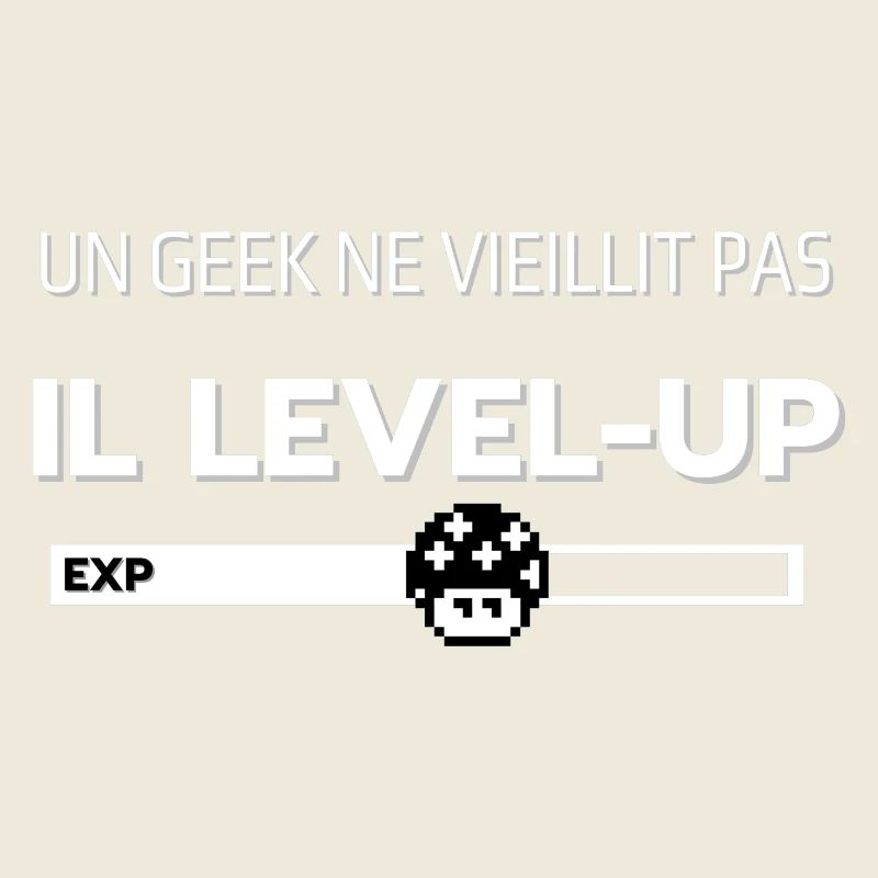 Un geek ne vieillit pas il levelup