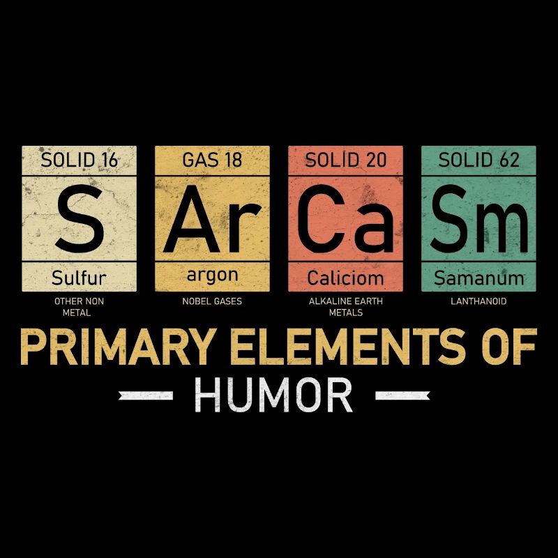 Sarkasmus Humor