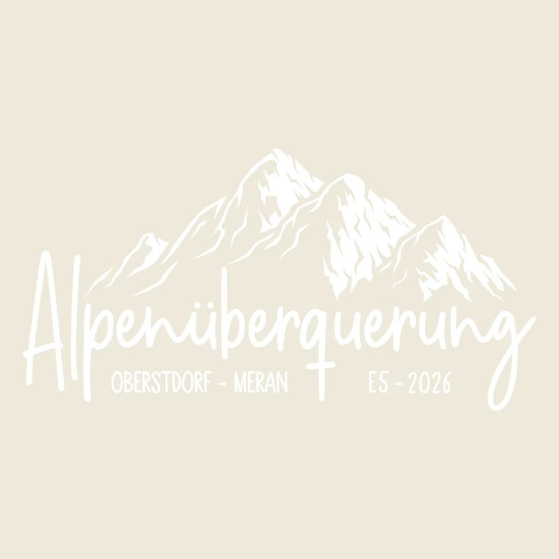 Alpenüberquerung 2026 E5 Oberstdorf Meran