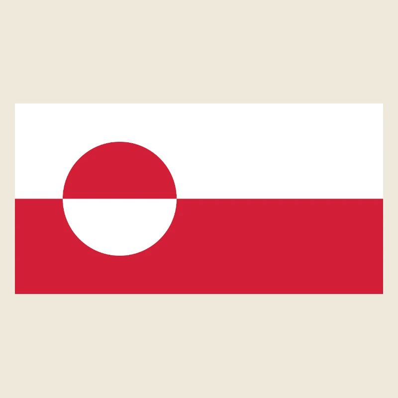 Make America Go Away – Grönlandflagge