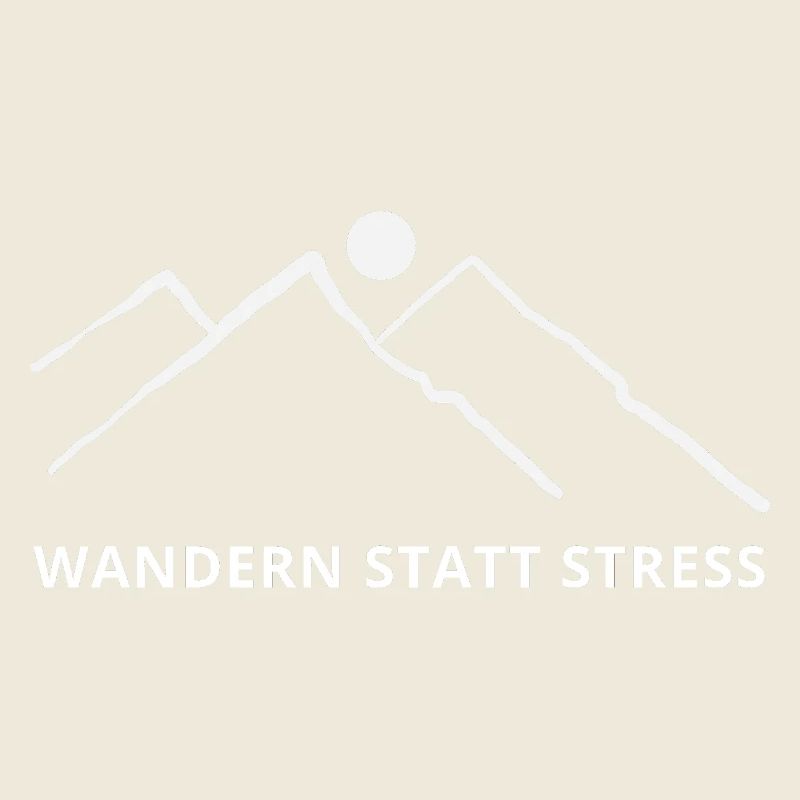 Mountain path instead of stress