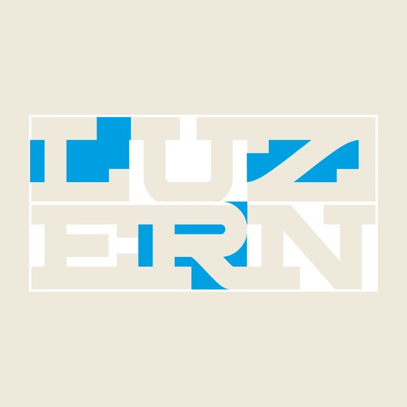 Lucerne Geometric Wordmark