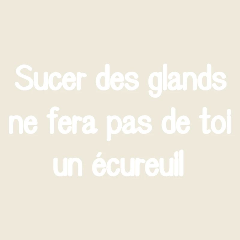 Das Lutschen an Eicheln wird dich nicht zum Eichhörnchen machen