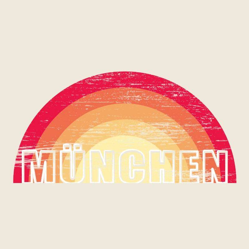 München - Vintage Logo - Sunset MUNCHEN
