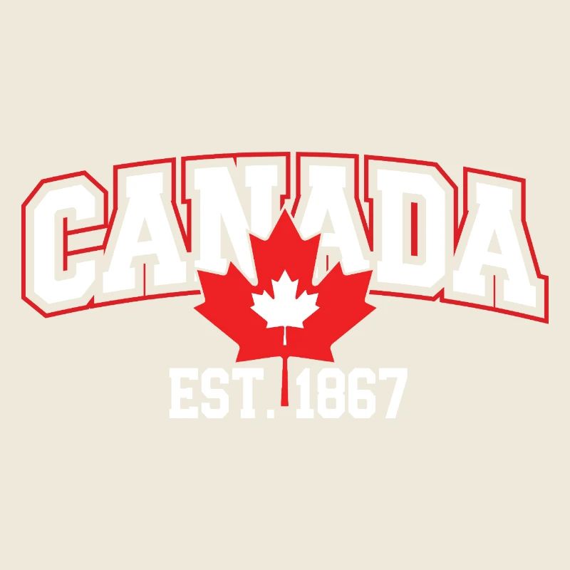 Canada Patriotic Maple Leaf Design