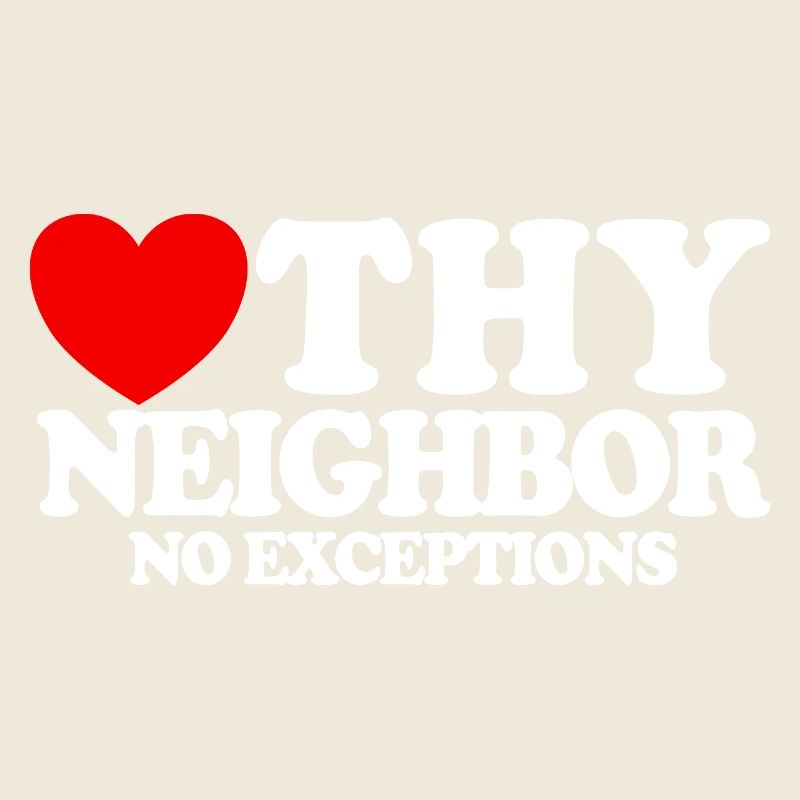 Aimez votre prochain – sans exception. Christian