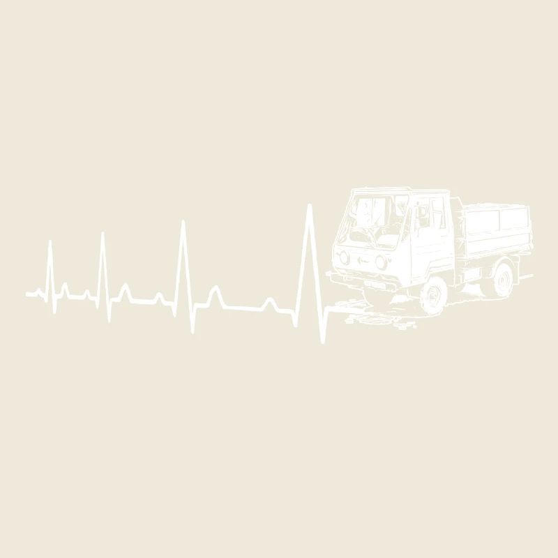 Heartbeat Multicar M25 DDR Mobylette Camion w