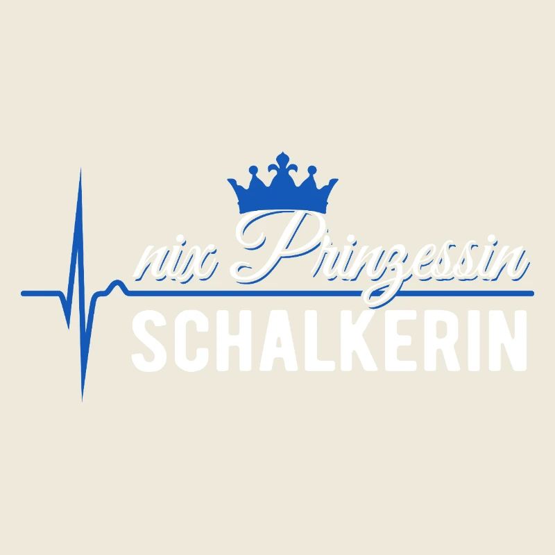 Nix Prinzessin - Schalkerin - EKG Puls Geschenk