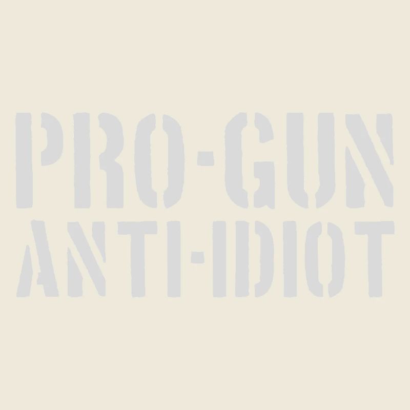 Pro-armes, anti-idiots