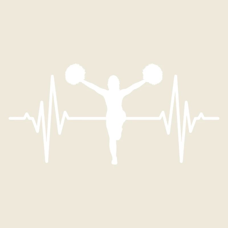 Cheerleader ECG Battement de cœur