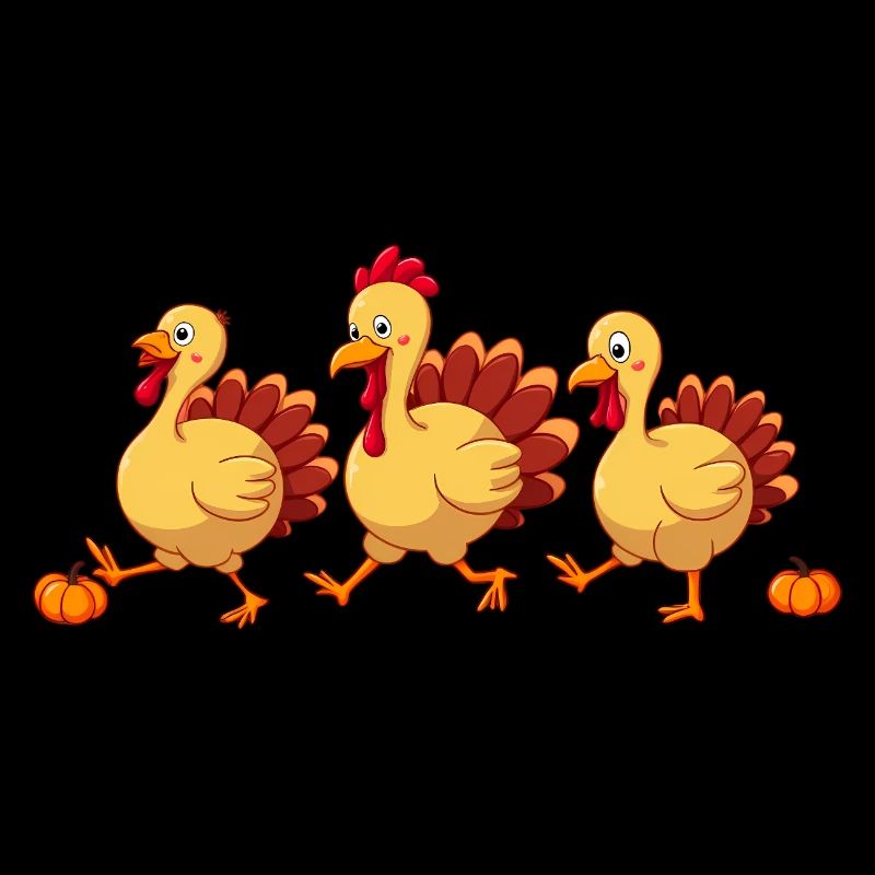 Bébé dinde de Thanksgiving