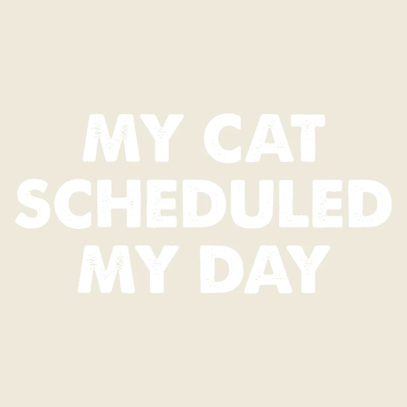Mon chat a programmé ma journée