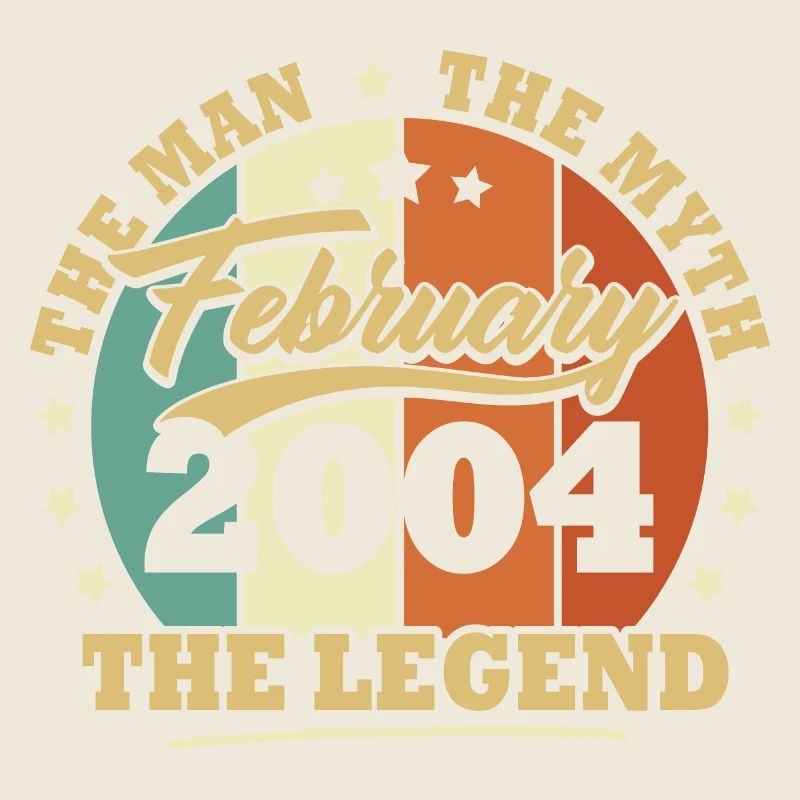 Februar 2004, 19 Jahre alt Geburtstagskinder