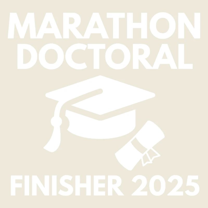 Marathon Doktorand Finisher 2025 Doktorand Geschenk