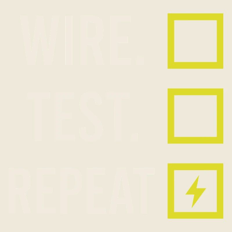 Apprentice electrician, student in the electrical trade
