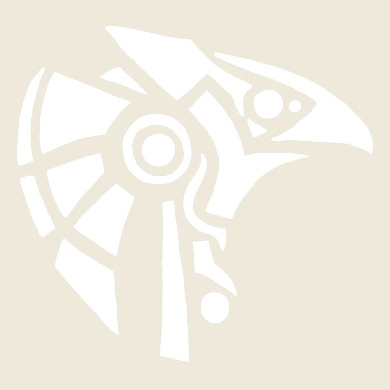 Dieu égyptien Horus (blanc)
