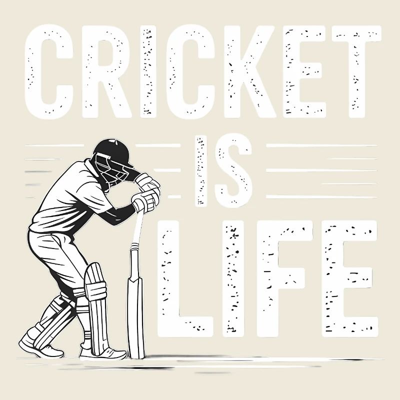 Drôle de cricket : Jeu de cricket vintage