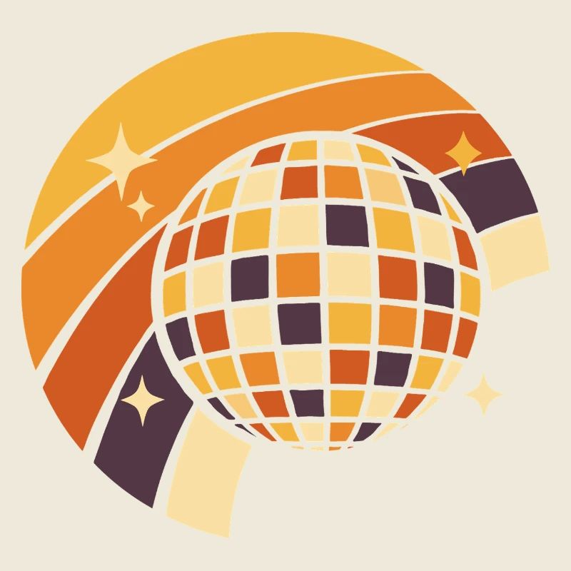Disco Ball Retro Party Cadeau des années 80