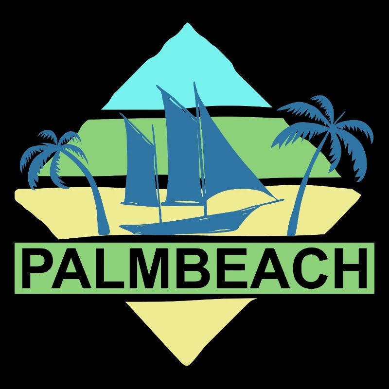 Palm Beach Summer Style Vacation Shirt