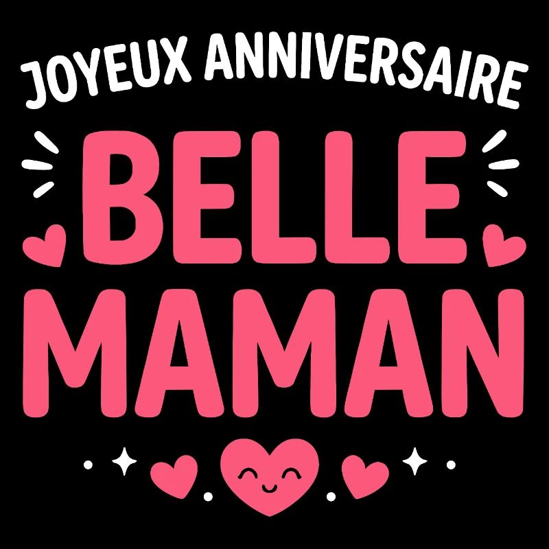 Joyeux Anniversaire Belle Maman Pink