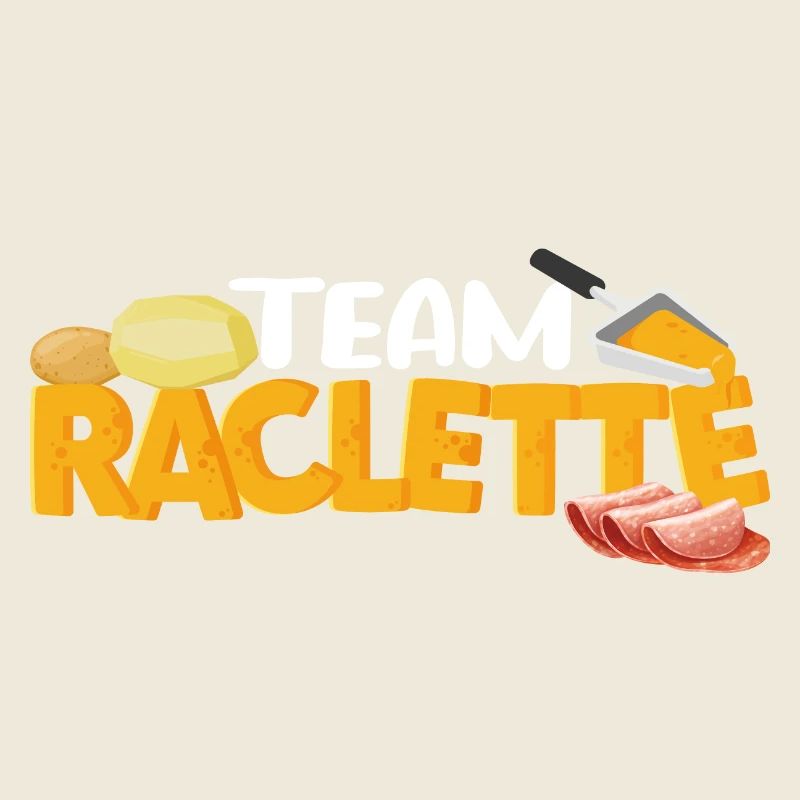 Team raclette Funny quote Raclette gift