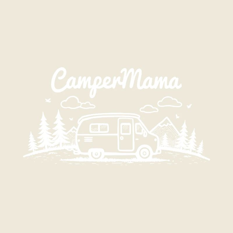 Camper Mama Abenteuer Berge Campingbus